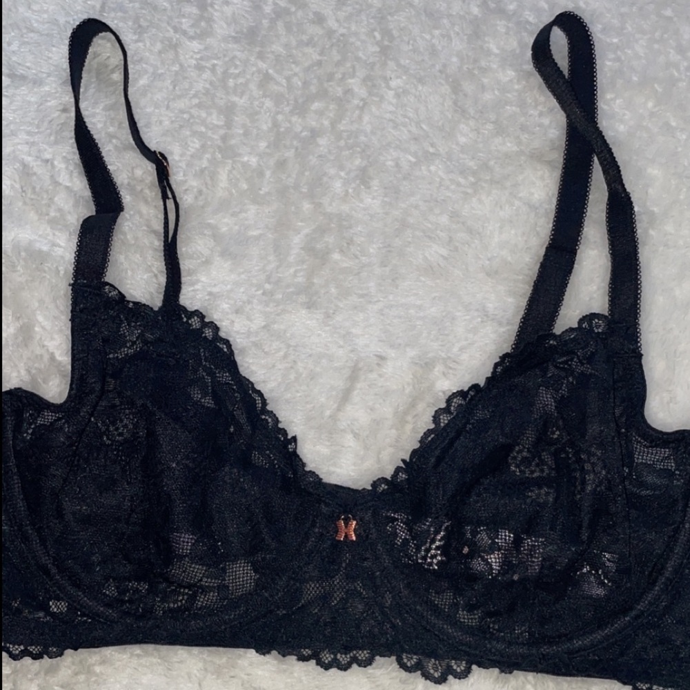 NWOT Savage x Fenty Unlined Lace Bra - Picture 1 of 11